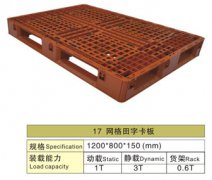 东莞嘉腾塑胶推出欧洲标准和架构的塑胶卡板